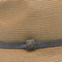 Walrus Hats Paper Braid Straw Fedora Hat w/ Grey Band